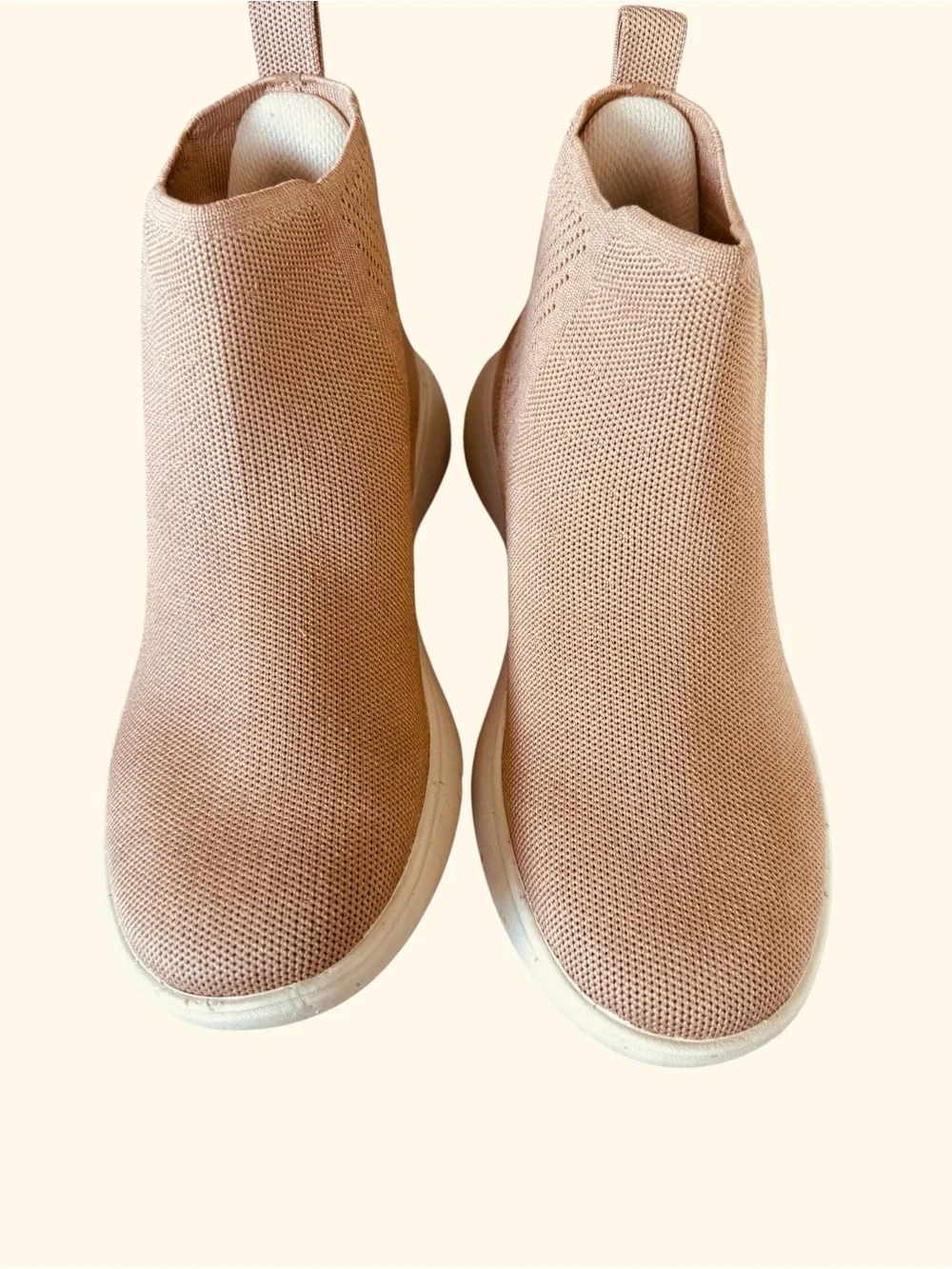 VIVAIA Delilah Water Repellent Urban Boots Knit Chelsea Sneakers Nutmeg S 8
